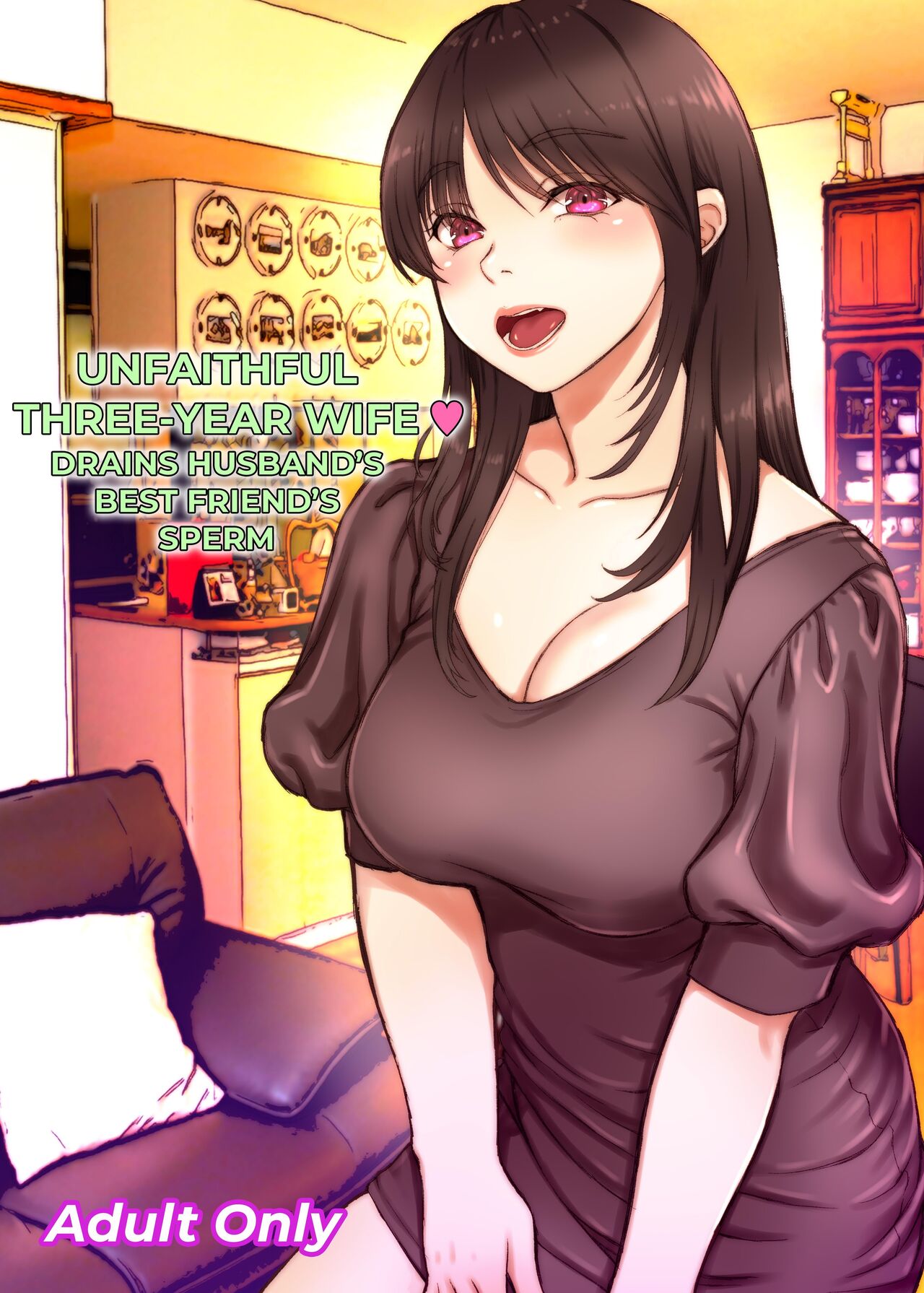 [Sonna no ato no Matsuri janai desuka (Morino.)] 3-nenme no Uwaki Onna Otto no Shinyuu no Kodane o Shiboru | Unfaithful Wife of Three Years - Draining My Husband\'s Best Friend\'s Sperm [English] [rubber_user]