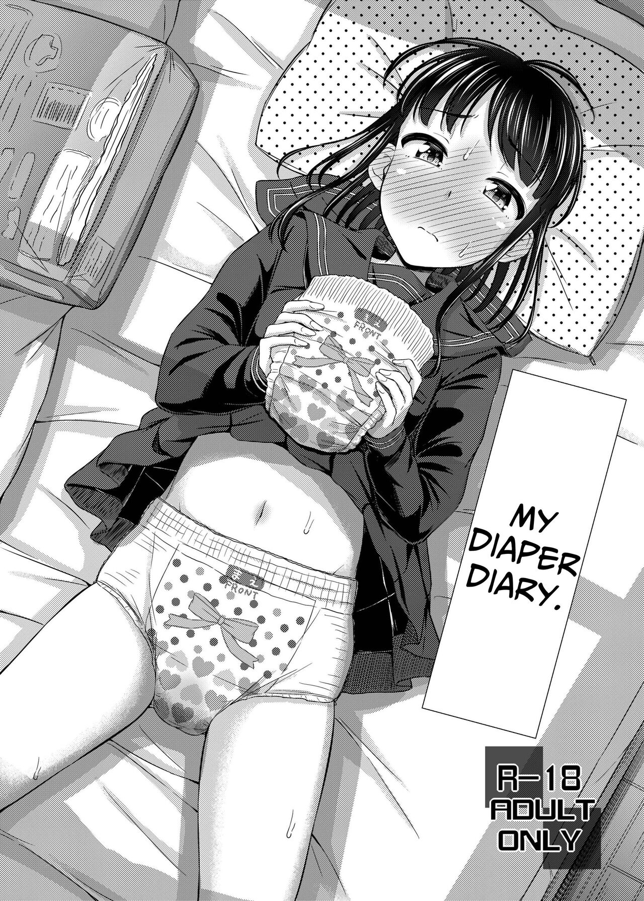 [\"Tsu\" ga Mittsu. (Tsuttsu)] Omutsu Nikki. | My Diaper Diary. [English] [ネズミドリ17] [Digital]